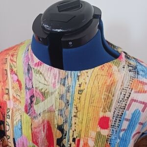 Sweater Grafitti Street Art Xl Multicolor Cityscape Unisex